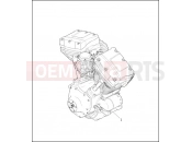 Harley-Davidson 2000 TOURING ULTRA CLASSIC  - FLHTCUI COMPLETE ENGINE - TWIN CAM 88â¢