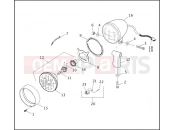 Harley-Davidson 1999 CVO/CUSTOM CVO DYNA SUPER GLIDE  - FXR2 HEADLAMP