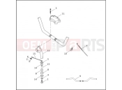 HANDLEBAR - Harley-Davidson CVO DYNA SUPER GLIDE - FXR3 1999