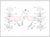 HANDLEBAR SWITCHES - Harley-Davidson CVO DYNA SUPER GLIDE - FXR3 1999