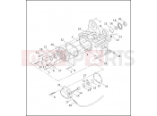 TRANSMISSION BEARINGS & SIDE COVERS - Harley-Davidson DYNA LOW RIDER - FXDL 1999