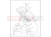 HARLEY-DAVIDSON FLHT SIDECAR  - SIDECAR FOR FLHT ENGINE SENSORS & SWITCHES