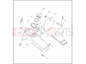 HARLEY-DAVIDSON FLHT SIDECAR  - SIDECAR FOR FLHT FUEL TANK CONSOLE - FLHT & FLTR
