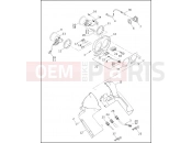 HARLEY-DAVIDSON FLHT SIDECAR  - SIDECAR FOR FLHT SPEEDOMETER & TACHOMETER - FLTR