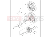 Harley-Davidson 1999 SIDECAR FLHTCUI SIDECAR  - SIDECAR FOR FLHTCUI REAR WHEEL