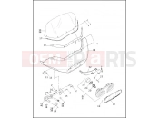 Harley-Davidson 1999 SIDECAR FLHTCUI SIDECAR  - SIDECAR FOR FLHTCUI WINDSHIELD, FAIRING & HEADLAMPS - FLTR