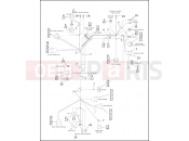 Harley-Davidson 1999 SIDECAR FLHTCUI SIDECAR  - SIDECAR FOR FLHTCUI WIRING HARNESS, INTERCONNECT - FLHT & FLTR