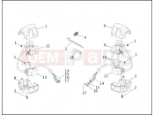 Harley-Davidson 1999 SOFTAIL FAT BOY  - FLSTF HANDLEBAR SWITCHES