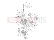 Harley-Davidson 1999 SOFTAIL NIGHT TRAIN  - FXSTB CARBURETOR (1 OF 2)