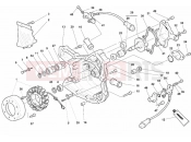 DUCATI 2000 Superbike 996 SPS GENERATOR COVER » IGNITION SYSTEM