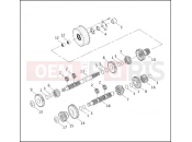 Harley-Davidson 1999 TOURING ELECTRA GLIDE CLASSIC  - FLHTCI TRANSMISSION GEARS