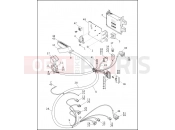 Harley-Davidson 1998 TOURING ROAD KING  - FLHR WIRING HARNESS & CONTROL MODULE - FUEL INJECTED MODELS