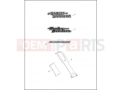 Harley-Davidson 1997 DYNA DYNA LOW RIDER  - FXDL FUEL TANK TRIM