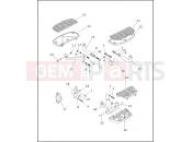 Harley-Davidson 1997 SIDECAR FLHTC/I SIDECAR  - SIDECAR FOR FLHTC/I FOOTBOARDS