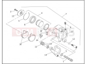 Harley-Davidson 1997 SIDECAR FLHTC/I SIDECAR  - SIDECAR FOR FLHTC/I FRONT BRAKE CALIPER