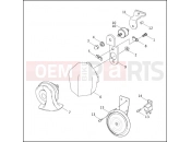 Harley-Davidson 1997 SIDECAR FLHTC/I SIDECAR  - SIDECAR FOR FLHTC/I HORN