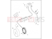 HARLEY-DAVIDSON ELECTRA GLIDE CLASSIC  - FLHTC ALTERNATOR & REGULATOR