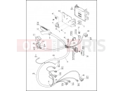 HARLEY-DAVIDSON ELECTRA GLIDE CLASSIC  - FLHTC WIRING HARNESS & CONTROL MODULE - FUEL INJECTED