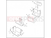 Harley-Davidson 1996 DYNA DYNA SUPER GLIDE  - FXD BATTERY TRAY