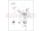 Harley-Davidson 1996 DYNA DYNA WIDE GLIDE  - FXDWG CYLINDERS, VALVES & HEADS - VÂ²â¢ EVOLUTION