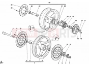 DUCATI 2000 Sporttouring ST2 WHEELS » FRONT WHEEL