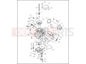 CARBURETOR (2 OF 2) - Harley-Davidson DYNA LOW RIDER - FXDL 1995