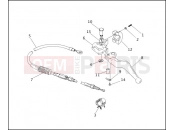 HARLEY-DAVIDSON DYNA SUPER GLIDE CONVERTIBLE  - FXDS CONV CLUTCH CONTROL