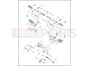 Harley-Davidson 1995 DYNA DYNA WIDE GLIDE  - FXDWG FOOTRESTS