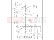 Harley-Davidson 1995 SIDECAR FLHTC SIDECAR  - SIDECAR FOR FLHTC WIRING HARNESS, MAIN - FLHTP MODELS
