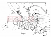DUCATI 2000 Sporttouring ST2 THROTTLE BODY » INTAKE, CARBURETTOR