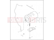HARLEY-DAVIDSON SOFTAIL CUSTOM  - FXSTC CALIFORNIA EVAPORATIVE EMISSIONS KIT