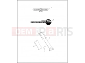 Harley-Davidson 1994 DYNA DYNA SUPER GLIDE CONVERTIBLE  - FXDS CONV FUEL TANK TRIM