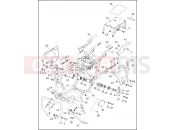 FRAME, REAR FORK & JIFFY STAND - FLHTP (2 OF 2) - Harley-Davidson FLHTC/I SIDECAR - SIDECAR FOR FLHTC/I 1994