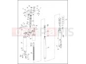 FRONT FORK - FLHTP - Harley-Davidson FLHTC/I SIDECAR - SIDECAR FOR FLHTC/I 1994