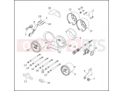 INSTRUMENTS & INDICATOR LAMPS - FXRP - Harley-Davidson FLHTC/I SIDECAR - SIDECAR FOR FLHTC/I 1994