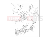 SIDECAR BRAKE - TLE & RLE - Harley-Davidson FLHTC/I SIDECAR - SIDECAR FOR FLHTC/I 1994
