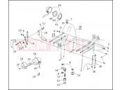 WINDSHIELD (1 OF 2) - Harley-Davidson FLHTC/I SIDECAR - SIDECAR FOR FLHTC/I 1994