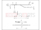 Harley-Davidson 1994 SIDECAR ULTRA SIDECAR  - SIDECAR FOR ULTRA WIRING HARNESS, MISCELLANEOUS - 1994