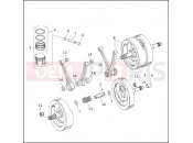 Harley-Davidson 1994 SOFTAIL HERITAGE SOFTAIL NOSTALGIA  - FLSTN PISTONS, CONNECTING RODS & FLYWHEELS