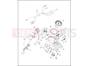 INSTRUMENTS - FXDWG - Harley-Davidson DYNA WIDE GLIDE - FXDWG 1993