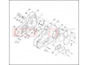 PRIMARY HOUSING - Harley-Davidson DYNA WIDE GLIDE - FXDWG 1993