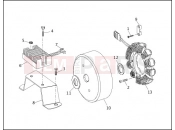 ALTERNATOR & REGULATOR - Harley-Davidson SUPER GLIDE CONVERTIBLE - FXRS CONV 1993