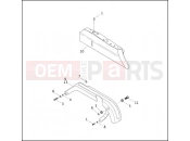 REAR BELT GUARD - Harley-Davidson SUPER GLIDE CONVERTIBLE - FXRS CONV 1993