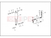 Harley-Davidson 1993 SIDECAR FLHTC/I SIDECAR  - SIDECAR FOR FLHTC/I SHOCK ABSORBERS - FLHTP