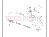 HARLEY-DAVIDSON LOW RIDER CUSTOM  - FXLR CLUTCH CONTROL