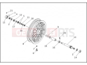 Harley-Davidson 1992 FXR LOW RIDER  - FXRS SIDECAR WHEEL