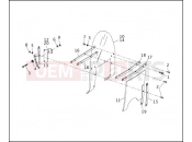 Harley-Davidson 1992 SIDECAR FLHTC SIDECAR  - SIDECAR FOR FLHTC WINDSHIELD - FLHS & FLSTC