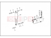 Harley-Davidson 1992 SIDECAR FLHTC SIDECAR  - SIDECAR FOR FLHTC SHOCK ABSORBERS - FLHTP