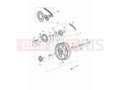Rear wheel - Triumph Speed Twin 900 2023