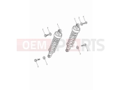 Rear suspension - Triumph Speed Twin 900 2023